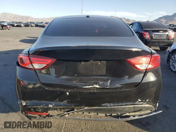 2015 Chrysler 200 Limited with VIN 1C3CCCAB8FN650488, listed as a Copart auction lot 51297925 with 121,223 mi miles and Salvage Title. Bid and sale history available at carsss.com. Image 6.