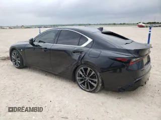 2024 Lexus IS 350 F Sport with VIN JTHGZ1B29R5079076, listed as a Copart auction lot 55539765 with 15,778 mi miles and Salvage title. Bid and sale history available at DreamBid. Image 2.