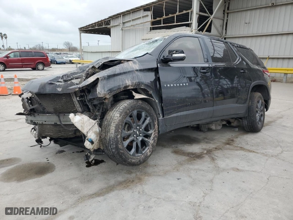 2019 Chevrolet Traverse RS with VIN 1GNERJKX9KJ176450, listed as a Copart auction lot 47704115 with 0 mi miles and Salvage Title. Bid and sale history available at carsss.com. Image 1.