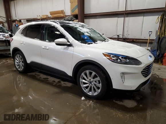2021 Ford Escape Titanium Hybrid с VIN 1FMCU9DZ6MUA53908, выставлен на аукционе Copart как лот 85946674 с пробегом 31 476 миль миль и Списание • Salvage title. История ставок и продаж доступна на DreamBid. Изображение 4.