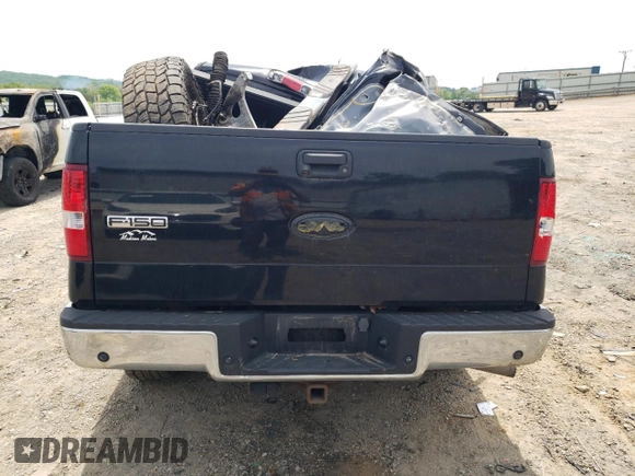 2008 Ford F-150 XLT with VIN 1FTPW14508FC15735, listed as a Copart auction lot 54190055 with Not provided miles and Clean title. Bid and sale history available at DreamBid. Image 6.