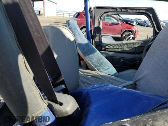 1995 Jeep Wrangler S with VIN 1J4FY19P8SP242032, listed as a Copart auction lot 79724804 with 142,588 mi miles and Clean Title. Bid and sale history available at carsss.com. Image 11.