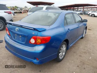 2009 Toyota Corolla with VIN 1NXBU40E49Z065984, listed as a IAAI auction lot 42037667 with 187,015 mi miles. Bid and sale history available at carsss.com. Image 4.