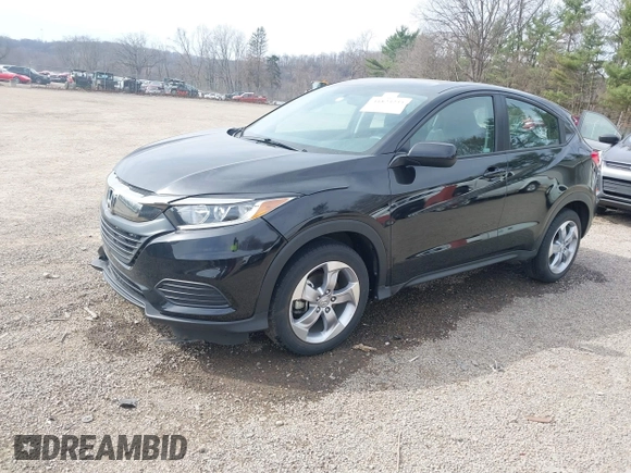 2022 Honda HR-V LX with VIN 3CZRU6H31NM708527, listed as a IAAI auction lot 41823235 with 35,666 mi miles. Bid and sale history available at carsss.com. Image 2.