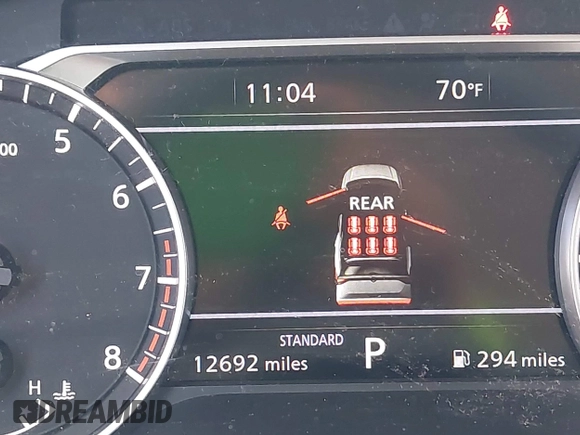 2024 Nissan Pathfinder SL с VIN 5N1DR3CA2RC208076, выставлен на аукционе IAAI как лот 42526137 с пробегом 12 692 миль миль и . История ставок и продаж доступна на DreamBid. Изображение 16.