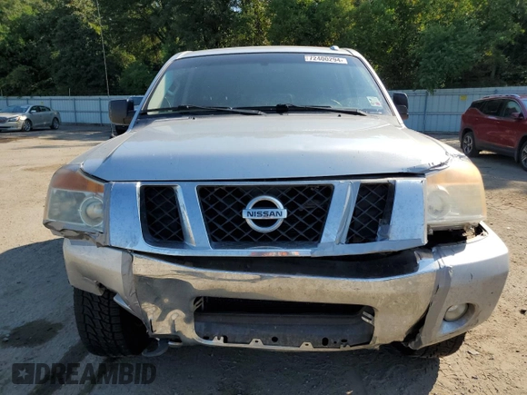 2013 Nissan Titan SV with VIN 1N6BA0EC3DN305832, listed as a Copart auction lot 72400294 with 300,083 mi miles and Salvage title. Bid and sale history available at DreamBid. Image 5.