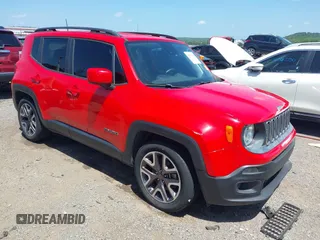 2018 Jeep Renegade Latitude z VIN ZACCJABB0JPG79875, wystawiony jako IAAI lot #42515299 z przebiegiem 240 720 mil mil oraz . Historia ofert i sprzedaży dostępna na DreamBid. Obrazek 1.