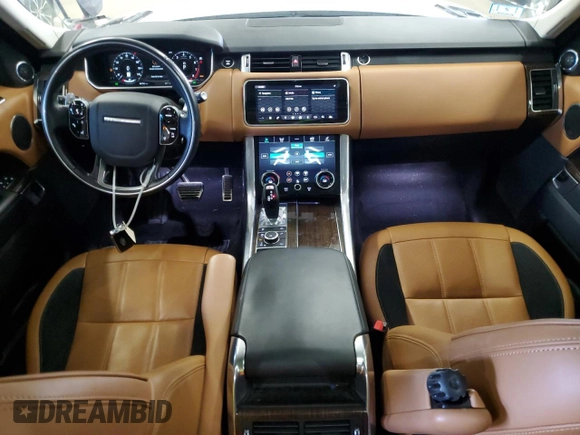 2022 Land Rover Range Rover Sport HSE Dynamic with VIN SALWR2SE3NA217914, listed as a Copart auction lot 63764815 with 61,741 mi miles and Salvage title. Bid and sale history available at DreamBid. Image 8.