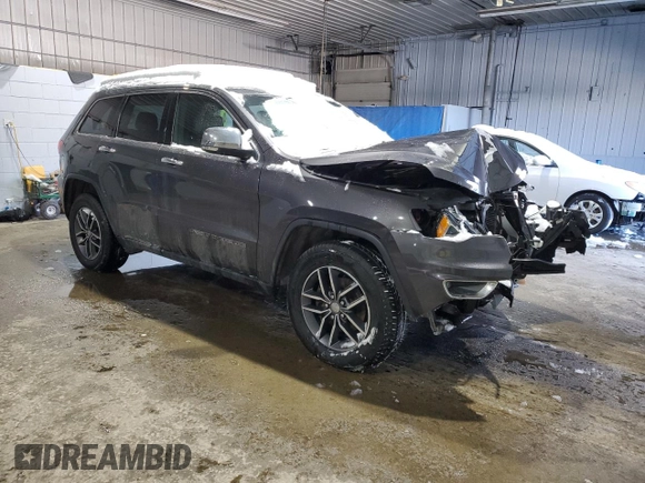 2018 Jeep Grand Cherokee Limited with VIN 1C4RJFBG2JC368181, listed as a Copart auction lot 45373915 with 69,689 mi miles and Salvage Title. Bid and sale history available at DreamBid. Image 4.