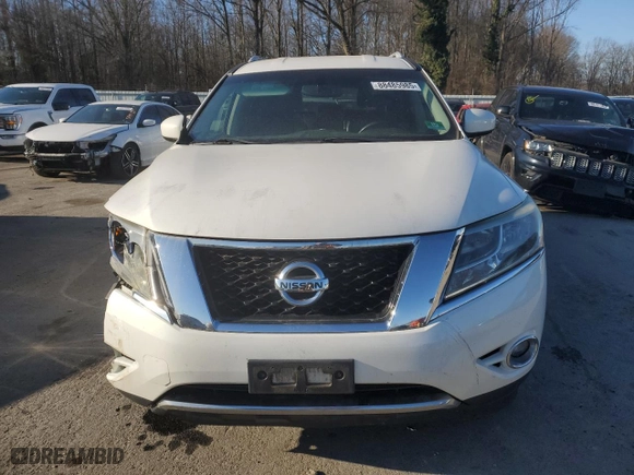 2014 Nissan Pathfinder SL with VIN 5N1AR2MM5EC603725, listed as a Copart auction lot 88485985 with NaN miles and Salvage Title. Bid and sale history available at carsss.com. Image 5.