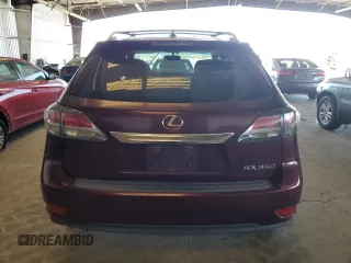2014 Lexus RX 350 with VIN 2T2ZK1BA4EC133835, listed as a Copart auction lot 63265485 with 268,279 mi miles and Salvage title. Bid and sale history available at DreamBid. Image 6.