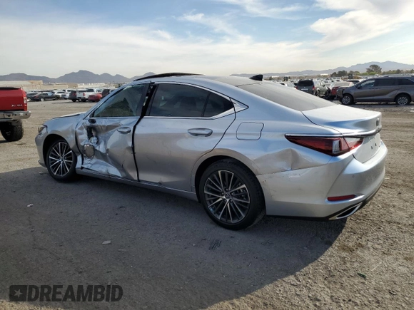 2024 Lexus ES 350 with VIN 58ADZ1B18RU160379, listed as a Copart auction lot 50264315 with 9,211 mi miles and Salvage title. Bid and sale history available at DreamBid. Image 2.