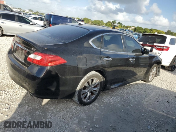 2013 Infiniti M37 with VIN JN1BY1AP7DM511791, listed as a Copart auction lot 78716214 with 132,482 mi miles and Clean Title. Bid and sale history available at carsss.com. Image 3.