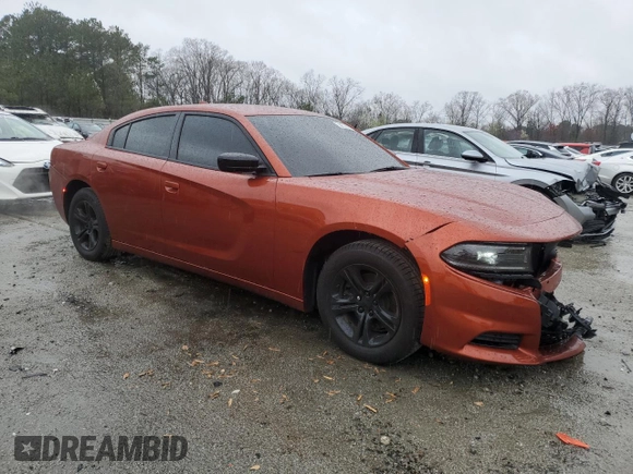 2023 Dodge Charger SXT with VIN 2C3CDXBGXPH647522, listed as a Copart auction lot 47540035 with 13,225 mi miles and Clean Title. Bid and sale history available at DreamBid. Image 4.