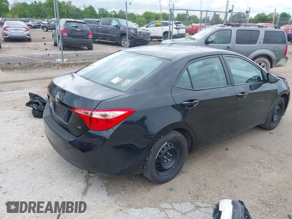 2018 Toyota Corolla L with VIN 2T1BURHE8JC113915, listed as a IAAI auction lot 42370963 with 190,563 mi miles and . Bid and sale history available at DreamBid. Image 4.