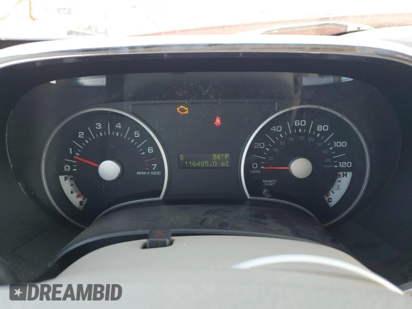 2007 Ford Explorer XLT with VIN 1FMEU73E87UB66047, listed as a Copart auction lot 56687345 with 116,485 mi miles and Salvage title. Bid and sale history available at DreamBid. Image 9.