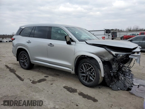 2024 Lexus TX with VIN 5TDAAAB61RS015089, listed as a Copart auction lot 42247005 with 1,790 mi miles and Salvage Title. Bid and sale history available at carsss.com. Image 4.