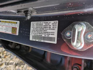 2020 Honda CR-V EX with VIN 7FART6H54LE004452, listed as a Copart auction lot 45871255 with 35,034 mi miles and Salvage Title. Bid and sale history available at DreamBid. Image 12.