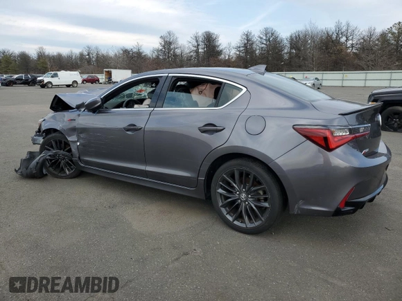 2022 Acura ILX Premium z VIN 19UDE2F8XNA007830, wystawiony jako Copart lot #51011405 z przebiegiem Nie podano mil oraz Szkody całkowita. Historia ofert i sprzedaży dostępna na DreamBid. Obrazek 2.
