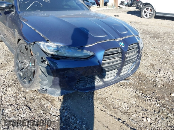 2023 BMW M3 Competition xDrive with VIN WBS43AY07PFP72790, listed as a IAAI auction lot 40524182 with 1,699 mi miles and . Bid and sale history available at DreamBid. Image 22.