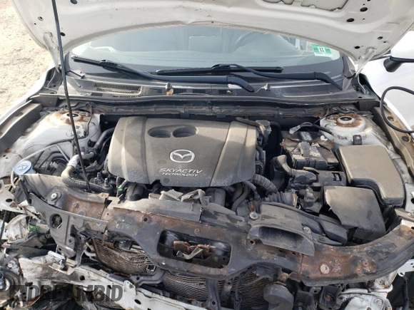 2015 Mazda 3 i Grand Touring with VIN JM1BM1W70F1234004, listed as a Copart auction lot 46034045 with 106,514 mi miles and Salvage Title. Bid and sale history available at DreamBid. Image 12.