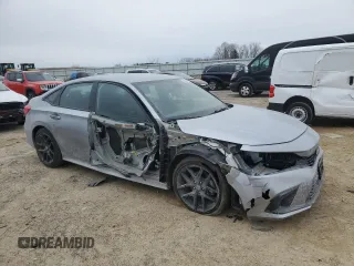 2024 Honda Civic Sport z VIN 2HGFE2F53RH533254, wystawiony jako Copart lot #52008585 z przebiegiem 17 674 mil mil oraz Szkoda całkowita • Salvage title. Historia ofert i sprzedaży dostępna na DreamBid. Obrazek 4.