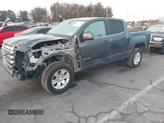 2016 GMC Canyon 2WD SLE with VIN 1GTG5CE30G1301490, listed as a IAAI auction lot 41409489 with 109,618 mi miles. Bid and sale history available at carsss.com. Image 2.