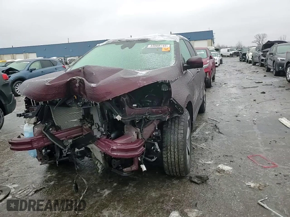 2024 Ford Edge SEL with VIN 2FMPK4J9XRBA59982, listed as a Copart auction lot 44008745 with 0 mi miles and Salvage Title. Bid and sale history available at carsss.com. Image 11.