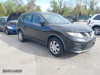 2016 Nissan Rogue S with VIN JN8AT2MT0GW011152, listed as a IAAI auction lot 42101269 with 95,834 mi miles. Bid and sale history available at carsss.com. Image 1.