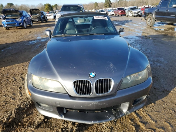 2001 BMW Z3 3.0 with VIN WBACN53451LL46309, listed as a Copart auction lot 88944085 with 159,449 mi miles and Salvage title. Bid and sale history available at DreamBid. Image 5.