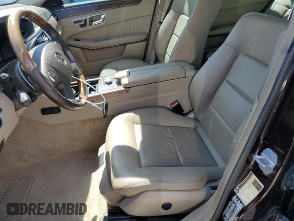 2011 Mercedes-Benz E 350 Luxury with VIN WDDHF5GB6BA465150, listed as a Copart auction lot 54921055 with 96,362 mi miles and Salvage Title. Bid and sale history available at DreamBid. Image 7.
