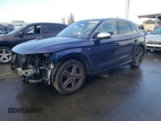 2018 Audi SQ5 Prestige with VIN WA1C4AFY9J2125812, listed as a Copart auction lot 83863484 with 87,142 mi miles and Salvage Title. Bid and sale history available at DreamBid. Image 1.