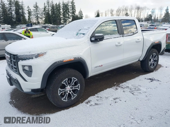 2023 GMC Canyon 4WD AT4 with VIN 1GTP6DEK4P1263112, listed as a IAAI auction lot 41445424 with 27,260 mi miles. Bid and sale history available at carsss.com. Image 17.