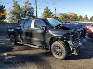 2021 Chevrolet Silverado 1500 RST with VIN 3GCUYEEL5MG345911, listed as a Copart auction lot 78890254 with 66,079 mi miles and Salvage Title. Bid and sale history available at carsss.com. Image 4.