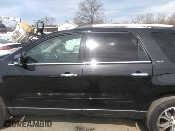 2013 GMC Acadia SLT with VIN 1GKKRRKD4DJ179165, listed as a IAAI auction lot 41838409 with 202,644 mi miles. Bid and sale history available at carsss.com. Image 14.