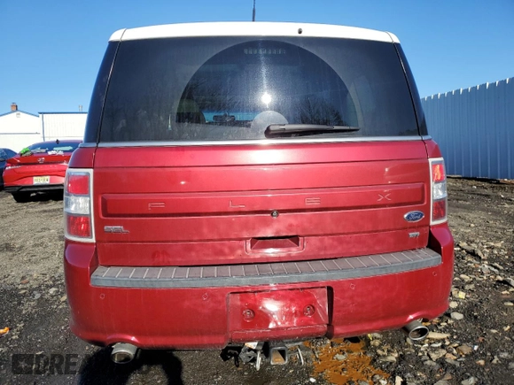 2016 Ford Flex SEL with VIN 2FMHK6C82GBA21406, listed as a Copart auction lot 86769264 with 187,605 mi miles and Salvage Title. Bid and sale history available at carsss.com. Image 6.