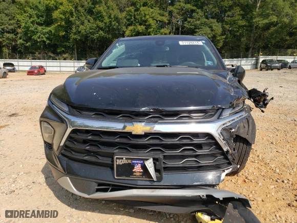 2023 Chevrolet Blazer LT with VIN 3GNKBCR47PS227237, listed as a Copart auction lot 71126214 with 22,978 mi miles and Salvage Title. Bid and sale history available at carsss.com. Image 5.