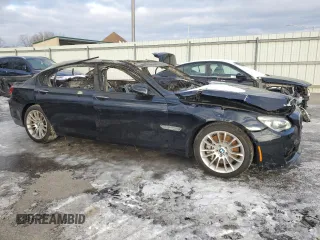 2014 BMW 7 Series ALPINA B7 xDrive with VIN WBAYF8C50ED142076, listed as a Copart auction lot 41521835 with Not Provided miles and Salvage Title. Bid and sale history available at DreamBid. Image 4.