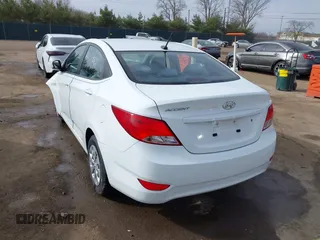 2015 Hyundai Accent GLS with VIN KMHCT4AE5FU805219, listed as a IAAI auction lot 41887922 with 86,909 mi miles. Bid and sale history available at carsss.com. Image 3.