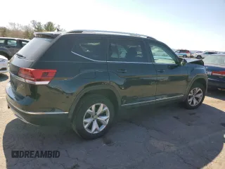 2018 Volkswagen Atlas 3.6L V6 SEL with VIN 1V2MR2CA3JC505648, listed as a Copart auction lot 48658235 with 68,455 mi miles and Salvage Title. Bid and sale history available at carsss.com. Image 3.