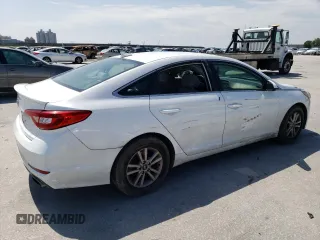 2016 Hyundai Sonata SE with VIN 5NPE24AF8GH366649, listed as a Copart auction lot 66293453 with 95,268 mi miles and Salvage title. Bid and sale history available at DreamBid. Image 3.