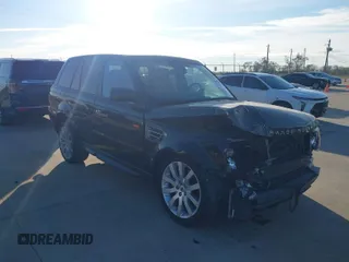 2008 Land Rover Range Rover Sport SC with VIN SALSH23408A144741, listed as a IAAI auction lot 40985850 with 110,878 mi miles. Bid and sale history available at carsss.com. Image 1.