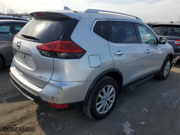 2017 Nissan Rogue SV with VIN KNMAT2MV3HP531502, listed as a Copart auction lot 44013624 with 109,227 mi miles and Salvage Title. Bid and sale history available at carsss.com. Image 3.