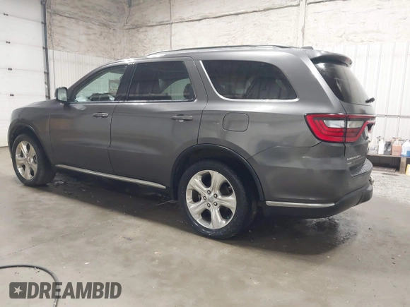 2014 Dodge Durango Limited with VIN 1C4RDJDG3EC278762, listed as a IAAI auction lot 42649501 with 107,556 mi miles and . Bid and sale history available at DreamBid. Image 3.