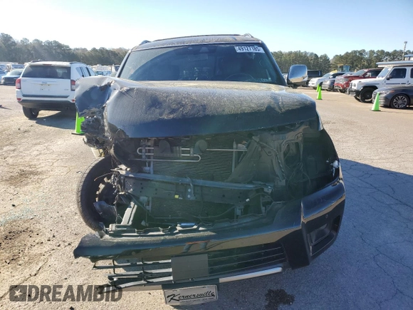 2019 Nissan Armada Platinum with VIN JN8AY2NF1K9351184, listed as a Copart auction lot 49127185 with 120,076 mi miles and Salvage Title. Bid and sale history available at carsss.com. Image 5.