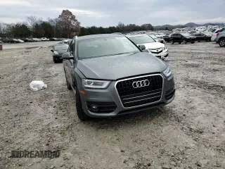 2015 Audi Q3 Premium Plus with VIN WA1BFCFSXFR008042, listed as a Copart auction lot 84424814 with 98,811 mi miles and Clean title. Bid and sale history available at DreamBid. Image 12.