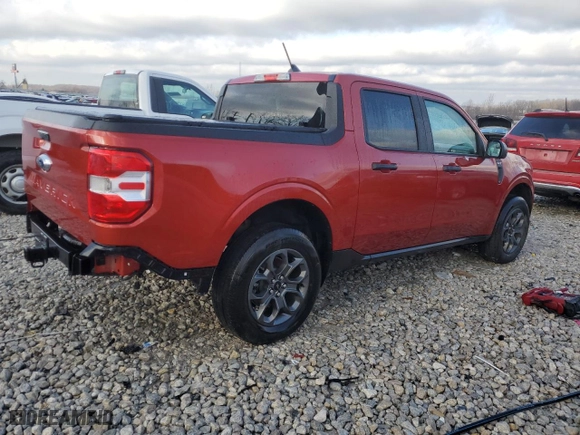 2023 Ford Maverick XL with VIN 3FTTW8E90PRA78886, listed as a Copart auction lot 82763624 with 24730 miles and Salvage Title. Bid and sale history available at carsss.com. Image 3.