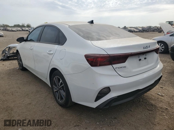 2023 Kia Forte LXS with VIN 3KPF24AD1PE670106, listed as a Copart auction lot 74676104 with 12,704 mi miles and Salvage Title. Bid and sale history available at carsss.com. Image 2.
