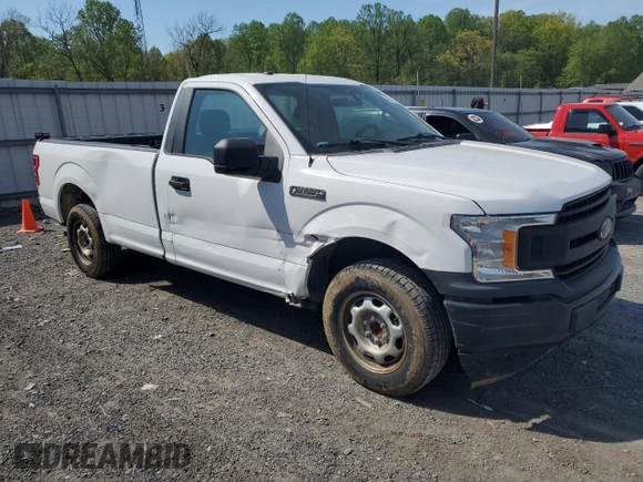 2019 Ford F-150 XL with VIN 1FTMF1CB4KKE70932, listed as a Copart auction lot 54523355 with 142,641 mi miles and Clean Title. Bid and sale history available at carsss.com. Image 4.