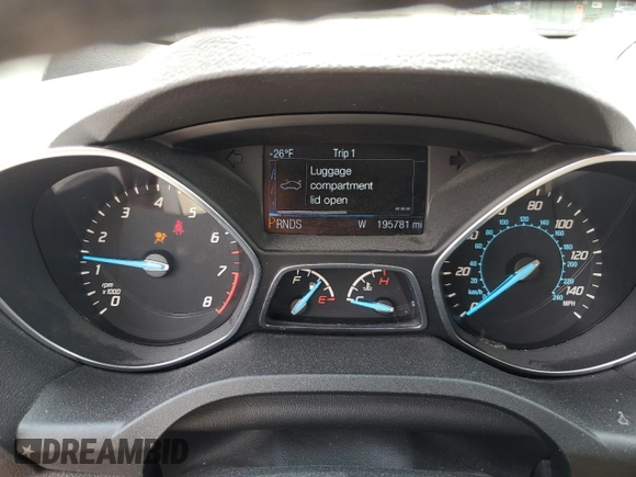 2013 Ford Escape SEL with VIN 1FMCU9H96DUD80433, listed as a Copart auction lot 55514195 with 195,781 mi miles and Salvage title. Bid and sale history available at DreamBid. Image 9.
